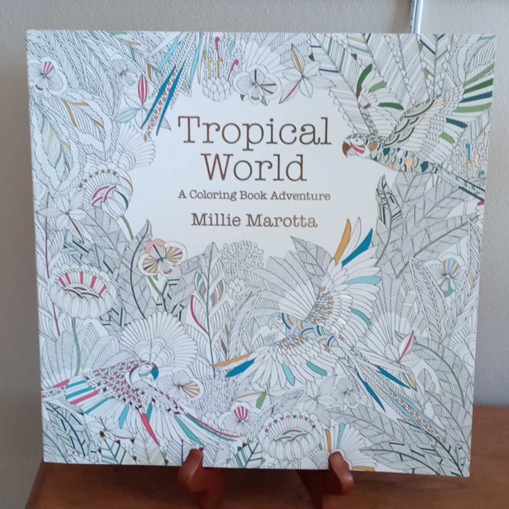 LAST CHANCE Adult coloring book